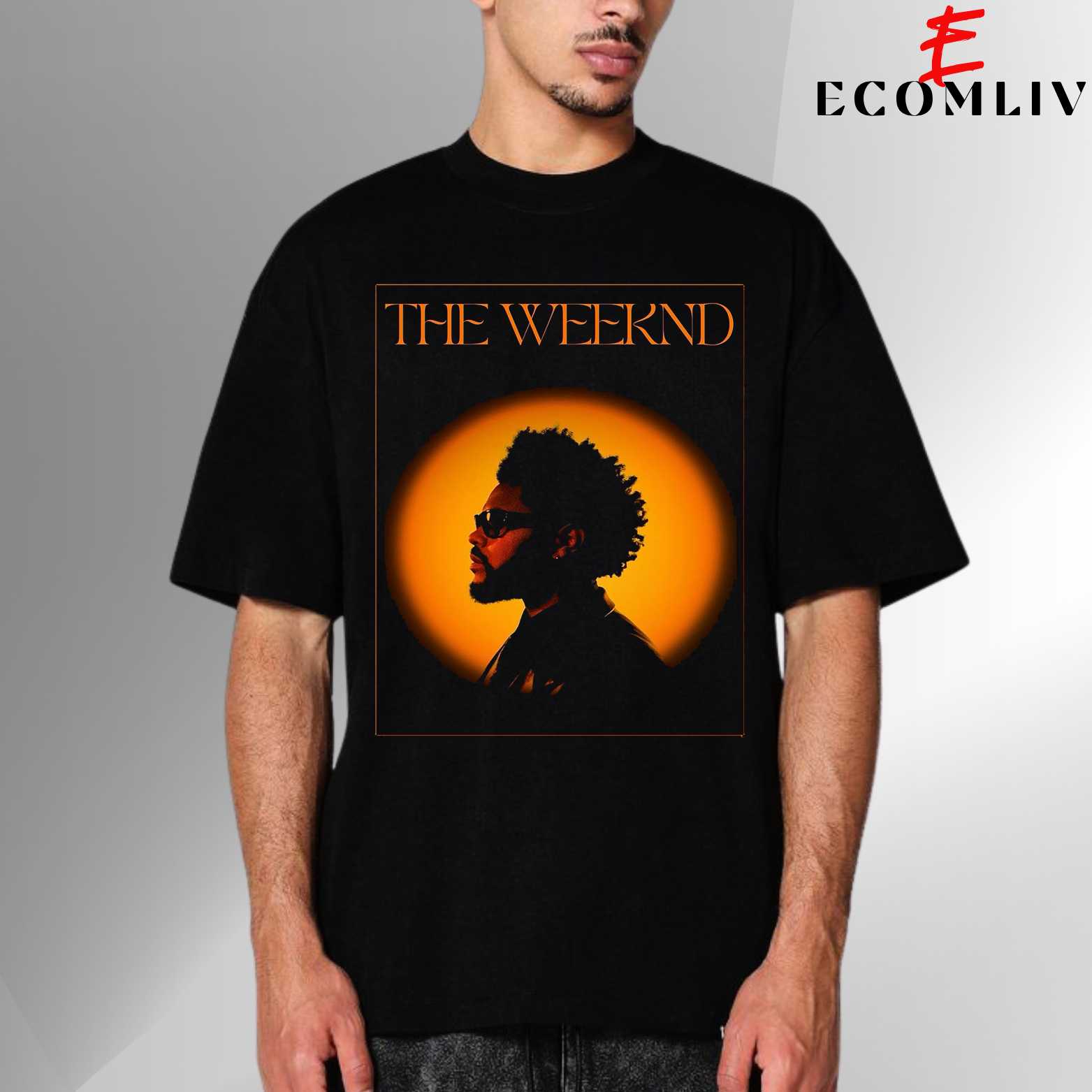 The Weeknd Blinding Lights T Shirt, Unisex Music Tee